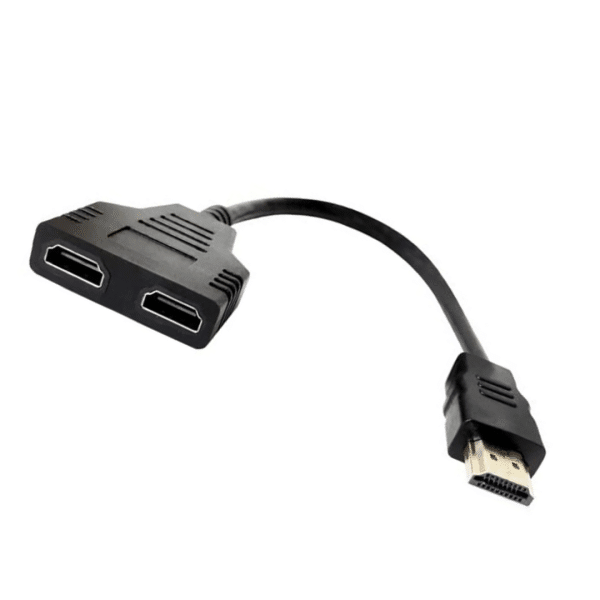 Cable Hdmi A 2 Hembras Splitter X 2 Monitores Lcd Full 1080