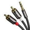 Cable RCA a 3.5 mm Cable de audio RCA Jack de 3.5 mm AUX