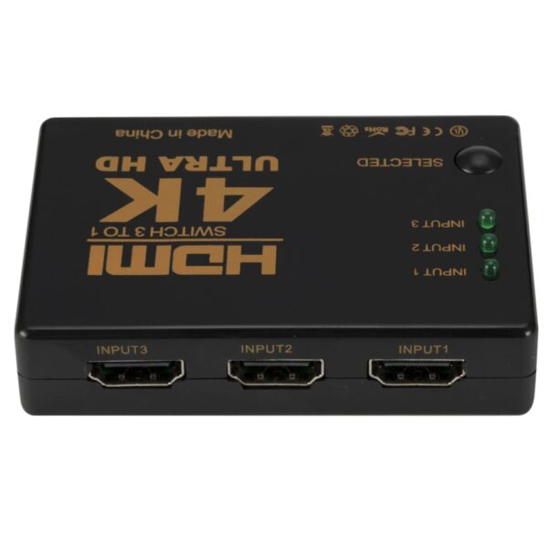 Switch Hdmi 1080p 3 Puertos Para Hdtv Dvd Ps3
