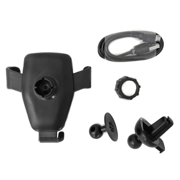 Cargador Inalambrico Qi Magnetico Soporte Celular Auto Carro