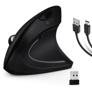 Mouse Ergonomico Vertical Inalambrico 1600 Dpi Raton Juegos