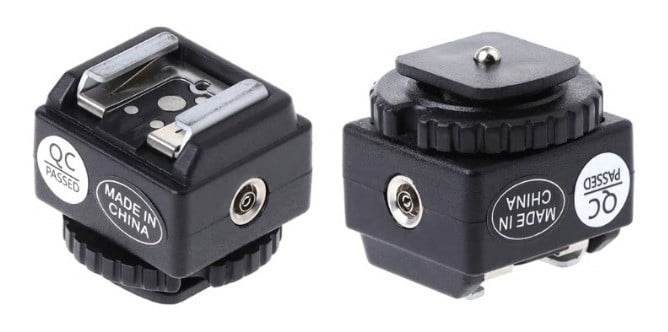 Adaptador Convertidor De Zapata C-n2 Sincronizacion Pc Nikon - Fotografia - Ecuador