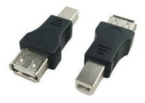 Adaptador Convertidor Conversor Usb A Hembra A Usb B Macho - Audio y Video - Ecuador