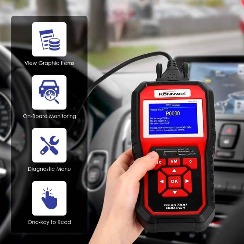Escaner Automotriz KW850 Multimarcas Obdii / Eobd Obd2 - Accesorios - Ecuador