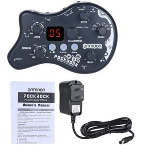 Multiefectos Para Guitarra Pedal Bateria Pock Rock Portatil - Accesorios - Ecuador