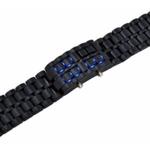 Reloj Digital Hombre Led Deportivo Samurai Led Azul - Novedades - Ecuador
