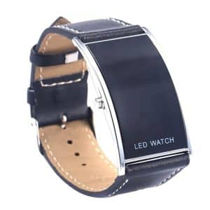 Reloj Digital Hombre Led Elegante Negro Resistente Al Agua - Novedades - Ecuador