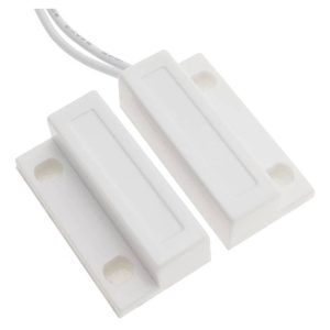 Sensor Contacto Magnetico Para Alarma En Puertas Ventanas Nc - Domótica - Ecuador