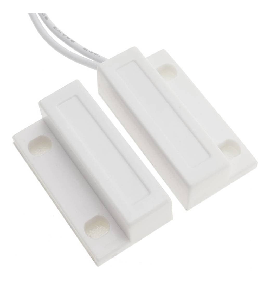 Sensor Contacto Magnetico Para Alarma En Puertas Ventanas Nc - Domótica - Ecuador