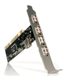 Tarjeta Pci De 4 + 1 Puertos Usb 2.0 Para Pc Escritorio - Accesorios - Ecuador