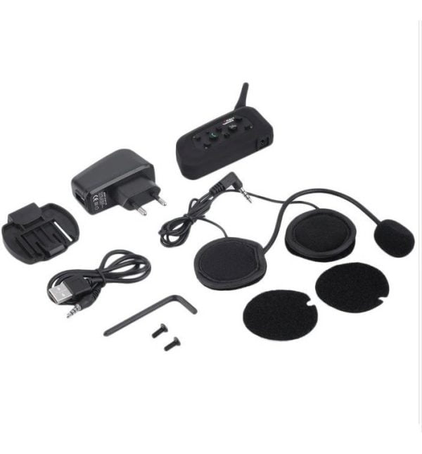 Intercomunicador Bluetooth Para Casco Motocicleta 1200m Gps