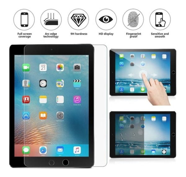 Mica Vidrio Templado Glass iPad Pro 12.9 9H proteccion total