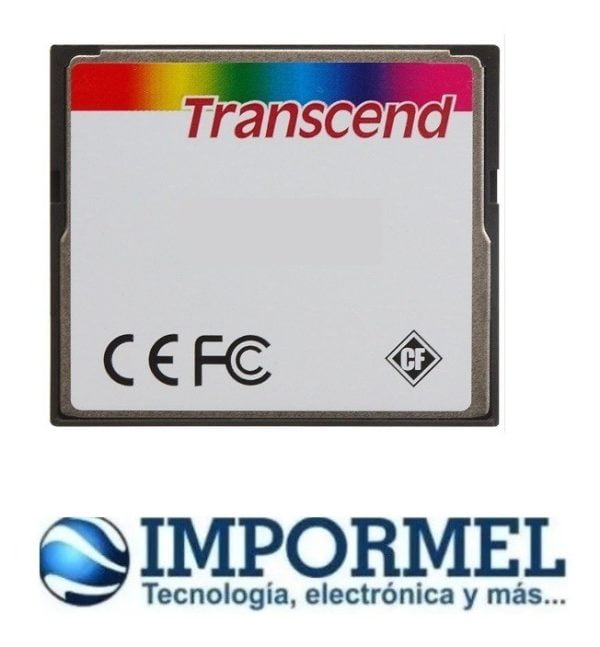 Memoria Compact Flash Transcend 8gb Camera Hd 3d 133x
