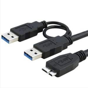 Cable Usb 3.0 Macho A Micro Usb 3.0 Y Cable Para Disco Duro - Accesorios - Ecuador
