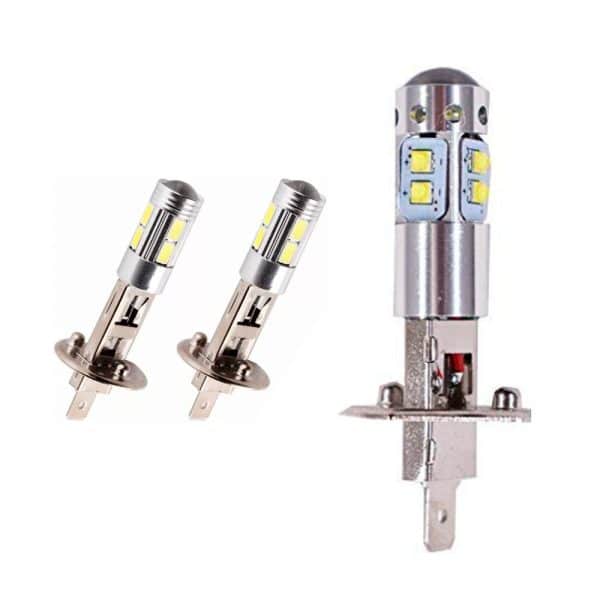 Luces Led H1 H3 24-smd Led Alto Poder 12v 6500k Niebla