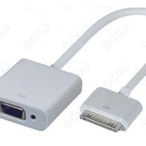 Adaptador Conector Dock A Vga iPad iPhone 4 4s iPod - Accesorios - Ecuador