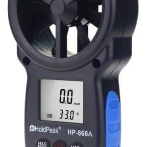 Anemometro Profesional Holdpeak Hp-866a 0.3~40m/s Viento Usb - Ambiental - Ecuador