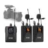 Micrófono Inalámbrico Uhf Cámara Video Dual Solapa Corbatero