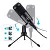 Microfono Profesional Estudio Capacitivo Condensador Pc Lapt