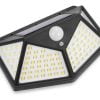 Lampara Led Solar Sensor Luz Movimiento Impermeable 100 Leds