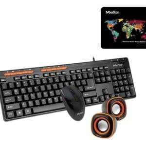 Combo Teclado Mouse Y Parlantes Usb Pc Laptop Meetion C105 - Audio y Video - Ecuador