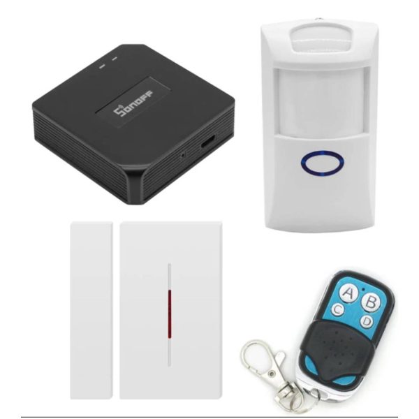 Kit Alarma Sensor Pir Magnetico Brigde Rf Wifi Domotica