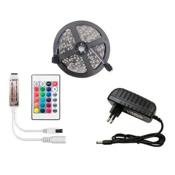 Cinta Rollo Tira Led Inteligente Rgb Color 5m 5050 Smd