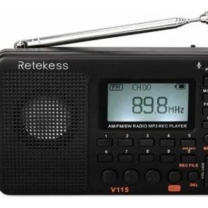 Radio FM Multi Banda Reproductor de MP3 Grabadora Temporizador - Accesorios - Ecuador