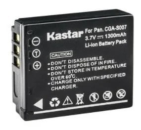 Bateria Camara Panasonic Cga-s007 Cgr-s007 Lumix Dmc-tz3
