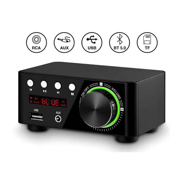Amplificador Musica Ambiental Perifoneo Bluetooth Mp3 Usb