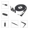 Cable Guitarra Electrica 3 Mts 1/4 A 1/4 Con Adaptadores