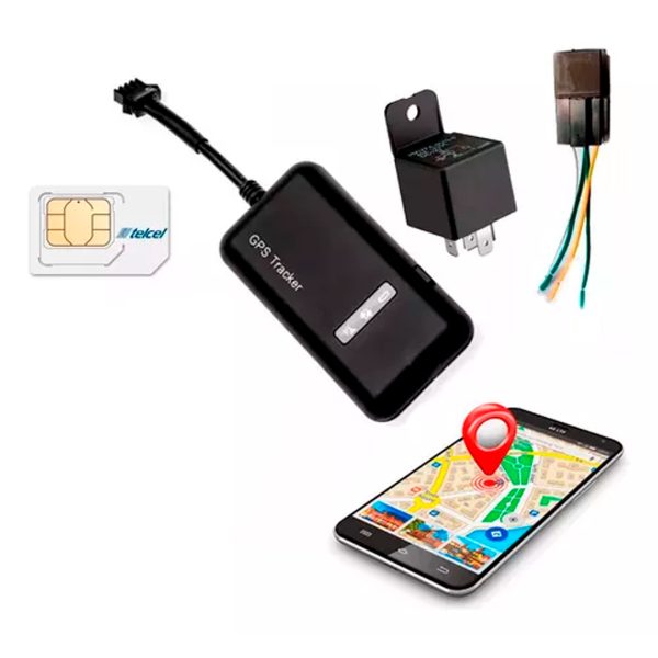 Gps Tracker Portatil Localiza Autos Motos Tk110 Mini Gps