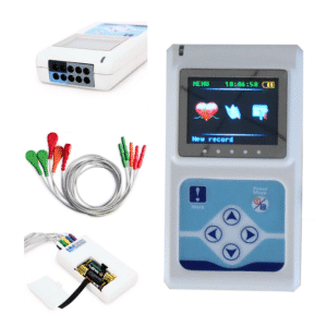 Monitor ECG Contec Holter Tlc5007 Arritmia Cardiaco electrodo
