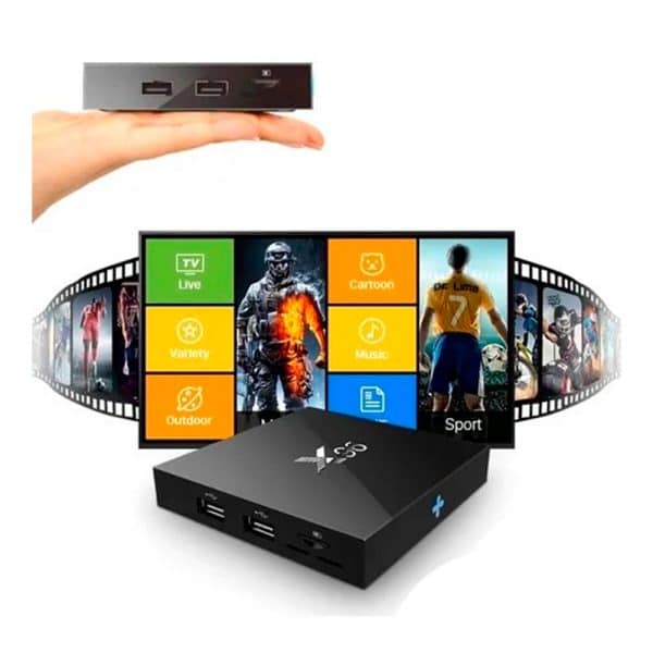Smartv Tv Box 2gb Ram 16gb Youtube 4k Netflix Tx96 Air Mouse
