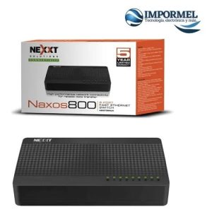 Switch De 8 Puertos Nexxt 10 / 100mbps Naxos800 Garantia - Sin categorizar - Ecuador