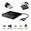 Dvd Writer Cd Quemador Externo Usb 3.0 C Macbook Laptop Pc