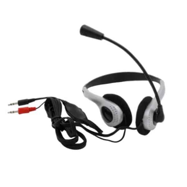 Audifonos Microfono Estero Pc Laptop Headset 3.5mm Fidelidad