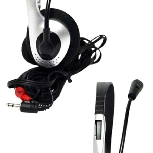 Audifonos Microfono Estero Pc Laptop Headset 3.5mm Fidelidad