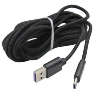 Cable Usb De Datos Ps5 3m Tipo C Carga Datos Playstation 5