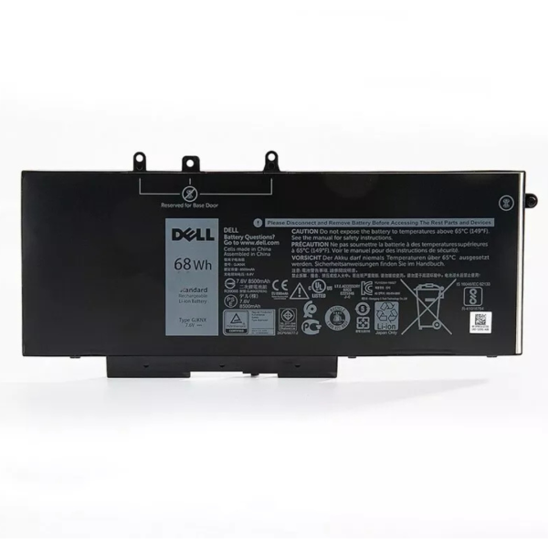 Bateria DELL Latitude GJKNX E5480 5580 3520 5285 5290 5490 5491 5580 5590 P27S GD1JP 68WH Precision