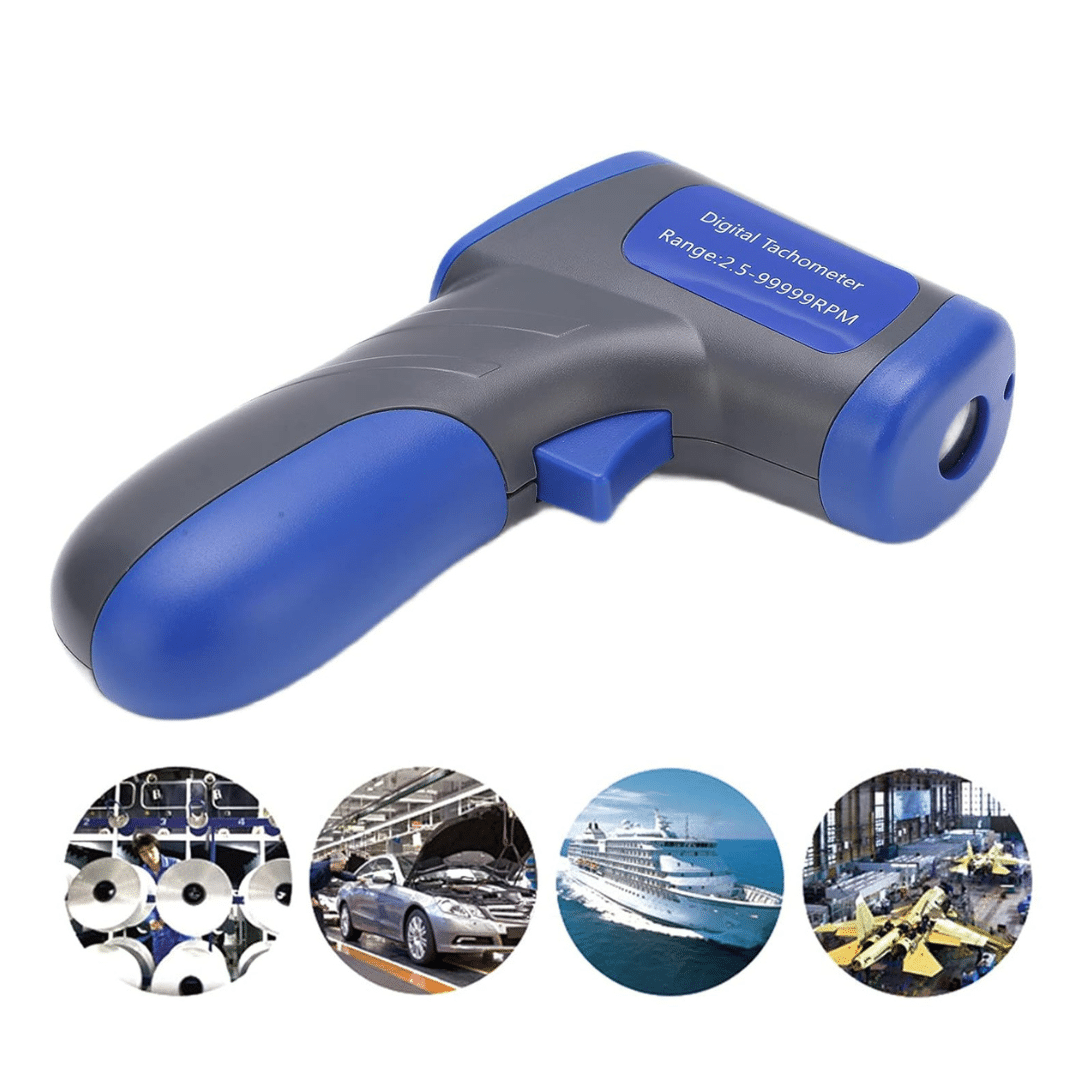 Tacometro Pistola Digital Portatil Laser Rpm Motor Sin Contacto