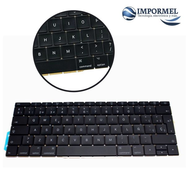 Teclado Macbook Pro Retina 13 A1708 2016 Mid 2017 Ingles Oem