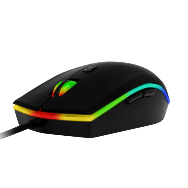 Mouse Gamer Pro Experto 6 Botones Rgb Meetion Gm21 4800dpi