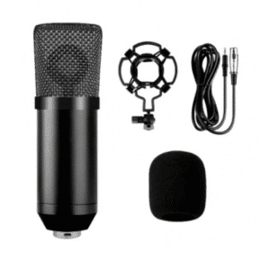 Microfono condensador profesional BM700 estudio PC videojuegos Karaoke capacitivo