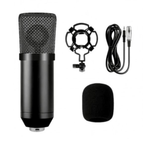 Microfono condensador profesional BM700 estudio PC videojuegos Karaoke capacitivo