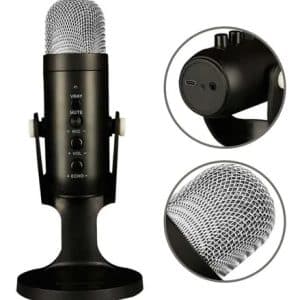 Micrófono Cardioide MU900 Profesional USB ECO VOLUMEN MIC Condensador - Audio y Video - Ecuador