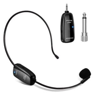 Microfono Inalambrico Diadema UHF Amplicador Voz Sonido Audio Multimedia - Accesorios - Ecuador