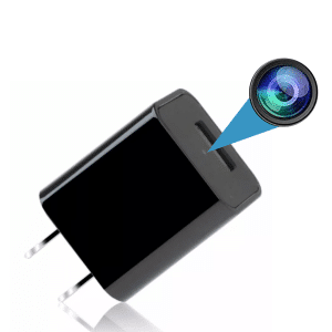 Cargador De Pared Usb 1080p Cámara Espía Oculta Wifi Enchufe