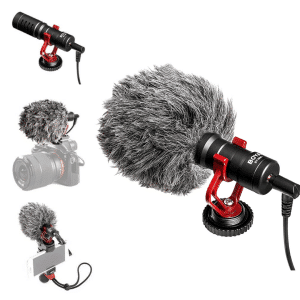 Microfono Escopeta Cardioide Videocamara Camara Dslr Boom