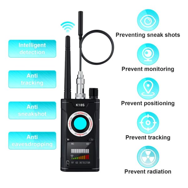 Detector Señal Movil Rastreador Gps Cámara Gsm Rf